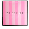 Пакет подарочный "Present", 30x30x30 см, розовый - 4