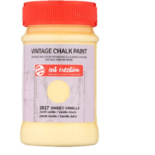 Краска декоративная "VINTAGE CHALK PAINT", 100 мл, 2027 ваниль