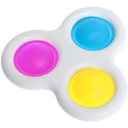 Игрушка-антистресс "Simple Dimple" тройная, ассорти - 3