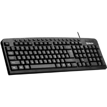 Клавиатура Defender "Focus HB-470 RU", USB, проводная, черный