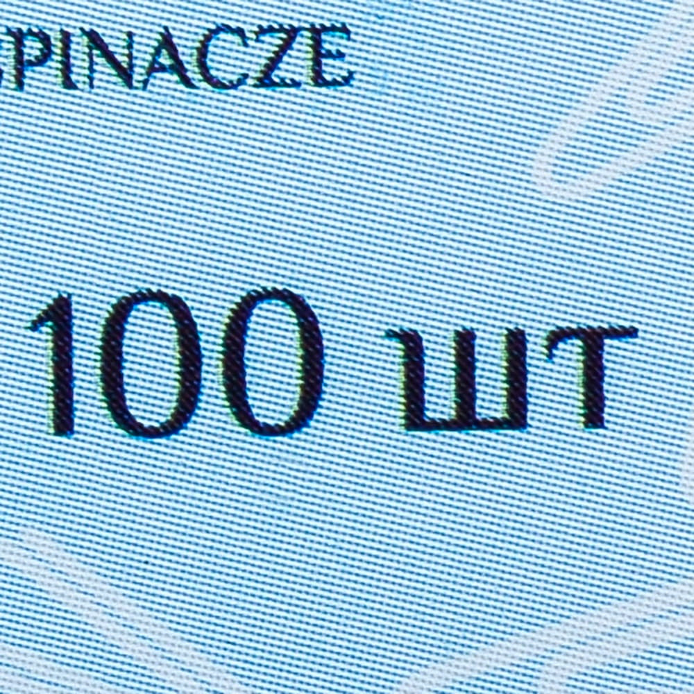 Скрепки цветные треугольные "Бугинком", 25 мм, 100 шт, цветные флуорисцентные - 5