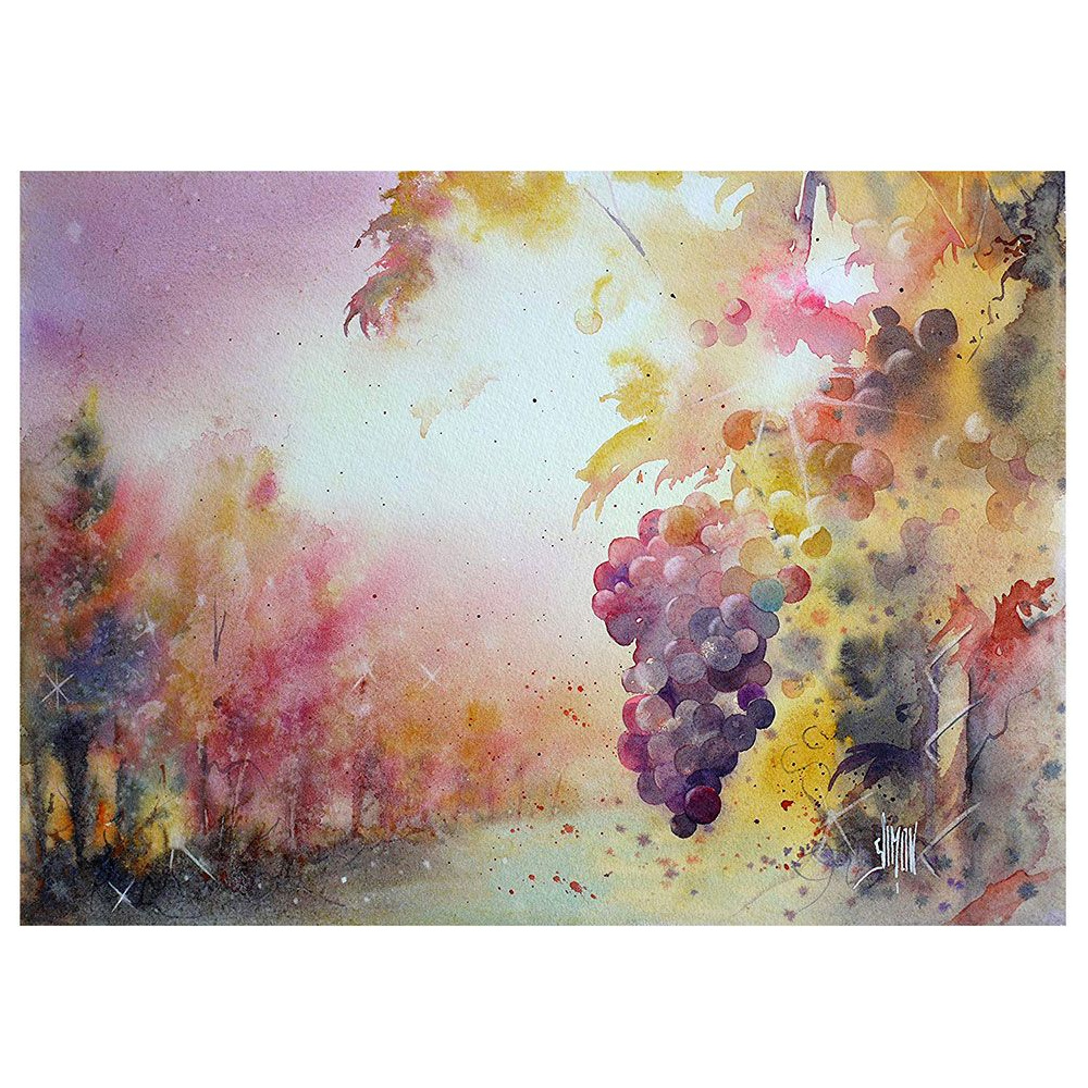 Бумага для акварели "Fontaine", 56x76 см, 300 г/м2 - 5
