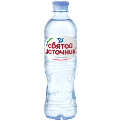 Вода питьевая "Святой Источник", негазированная, 0.5 л