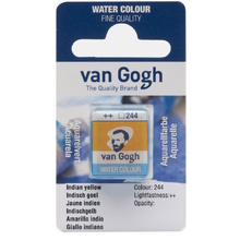 Краски акварельные "Van Gogh", 244 индийский желтый, кювета