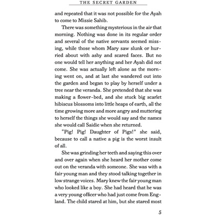 Книга на английском языке "The Secret Garden", Frances Burnett  - 4