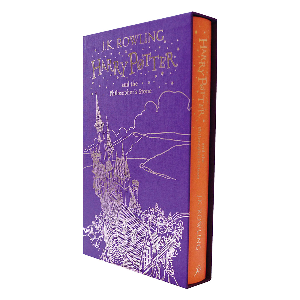Книга на английском языке "Harry Potter and the Philosopher's Stone — box Slipcase HB", Rowling J.K.  - 2