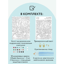 Картина по номерам "Кошачий взгляд"