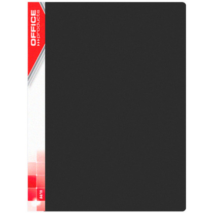 Папка c файлами "Office Product", 20 карманов, черный