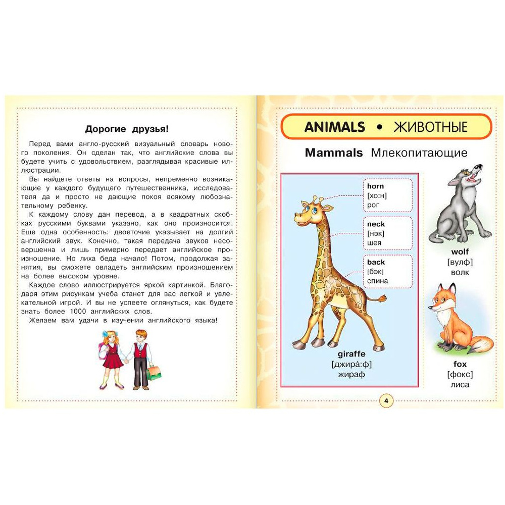 Книга "Англо-русский визуальный словарь для детей" - 3