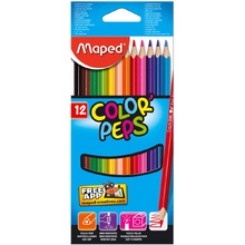 Цветные карандаши Maped "Color Peps", 12 цветов, -30%