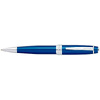Ручка шариковая автоматическая "Cross Bailey Blue Lacquer", 0.7 мм, синий, серебристый, стерж. черный - 3