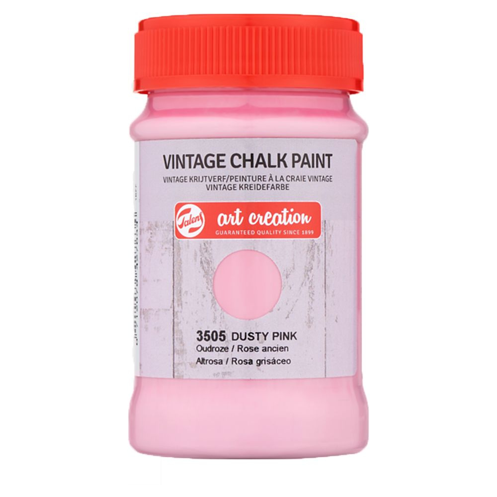 Краска декоративная "VINTAGE CHALK PAINT", 100 мл, 3505 грязно-розовый