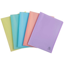 Папка c файлами "Chromaline Pastel", 60 карманов, ассорти
