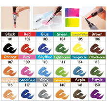 Картридж к маркеру-кисти  "Color Brush", зеленый