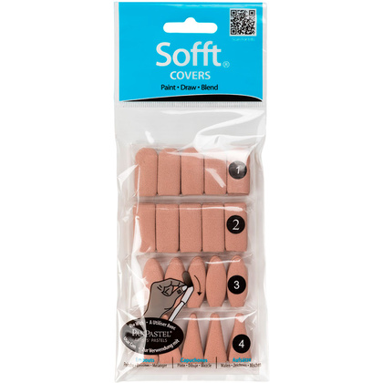 Губка натуральная (спонж) "Sofft Covers", 40 шт