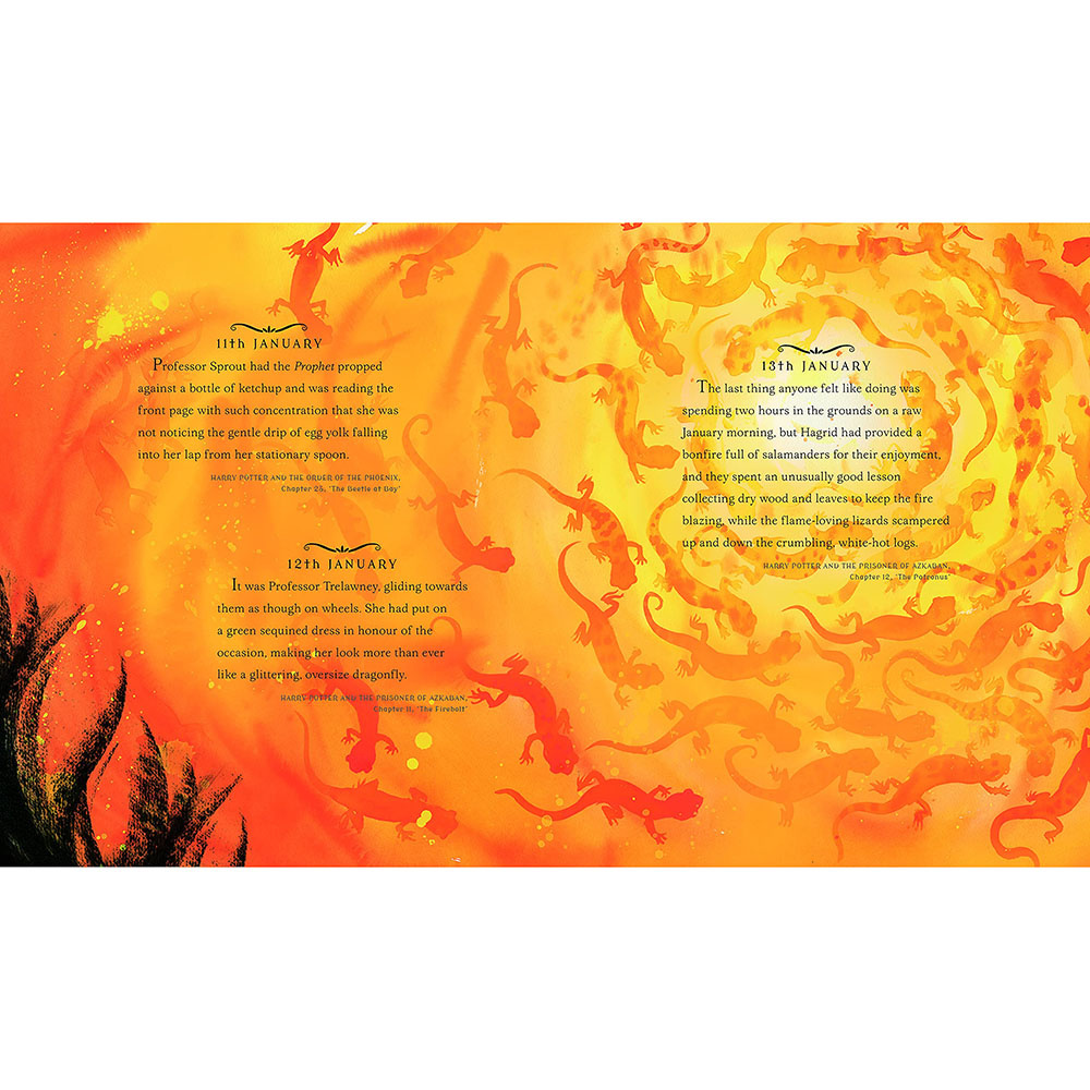 Книга на английском языке "Harry Potter – A Magical Year: The Illustrations of Jim Kay", Jim Kay - 5