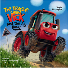 Книга на английском языке "The tractor called Vick and the big race"