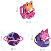 Значок "Catbox", 3 шт/упак, ассорти - 3