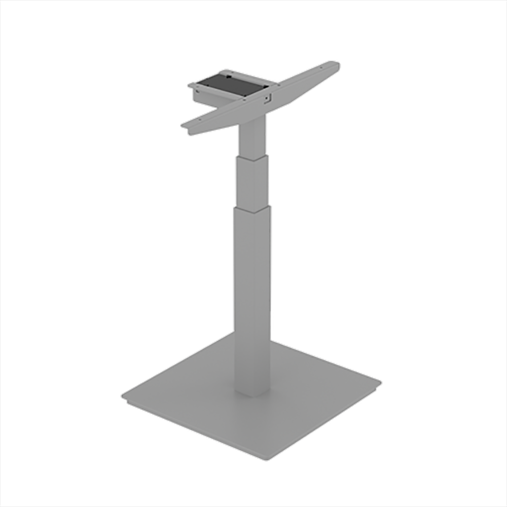 Каркас стола с электроприводом одномоторный AOKE, Well Desk Bar, серый (AK1E-YZF3.AL) - 3
