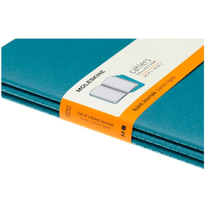 Блокнот "Cahier Journal Large", А5, 40 листов, линейка, 3 шт, голубой - 5