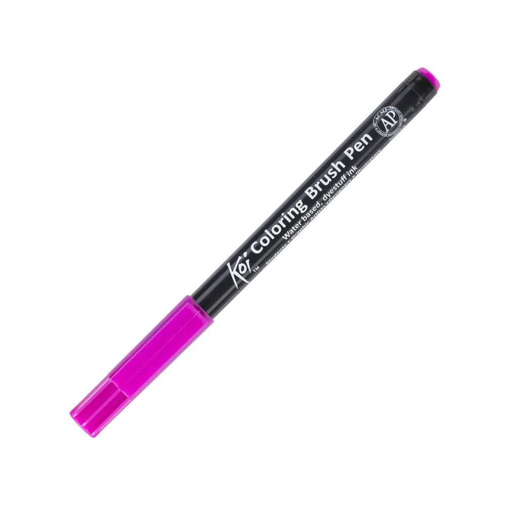 Маркер акварельный "Koi Color Brush", светло-сиреневый