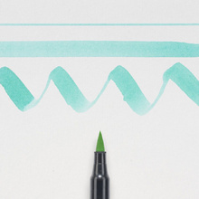 Маркер акварельный "Koi Color Brush", мятный