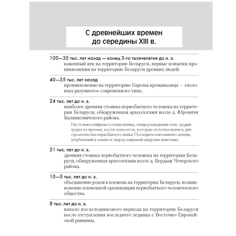 История Беларуси. 6-11 класс. Основные даты и события с комментариями, Панов С.В., Аверсэв - 3