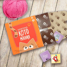 Шоколад молочный "Котомания", 60 г