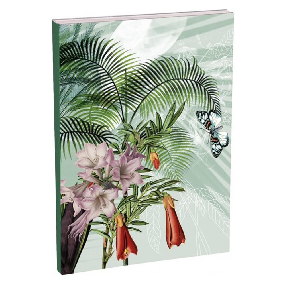 Блокнот "Jungle harmony", А5, 80 листов, линейка, ассорти - 2