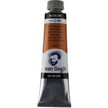 Краски масляные "Van Gogh", 265 желтый оксид прозрачный, 40 мл, туба