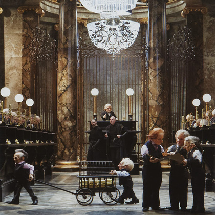 Книга на английском языке "Jody Revenson: Harry Potter. Diagon Alley. Movie Scrapbook",  Illustr. - 2
