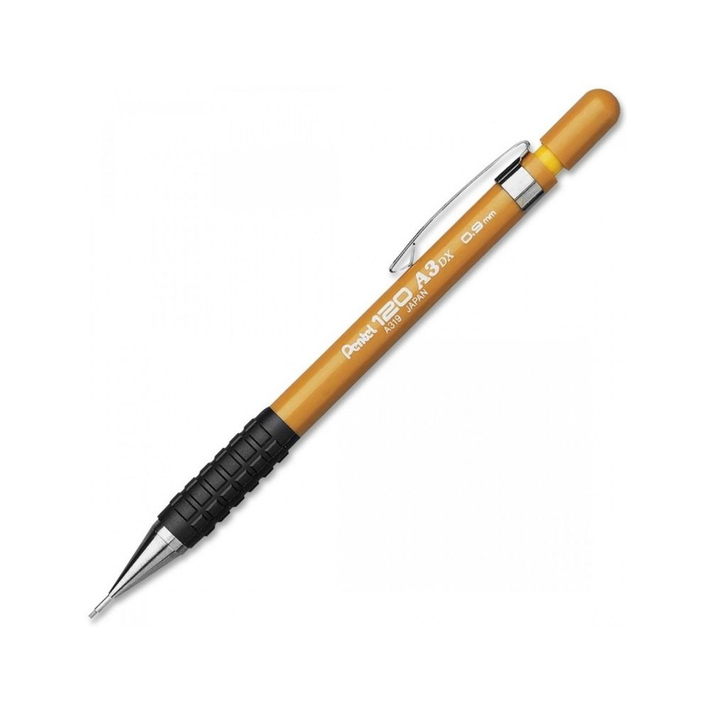 Карандаш автоматический "Pentel 120 A3", 0.9 мм, c ластиком