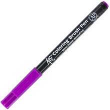 Маркер акварельный "Koi Color Brush", бордо