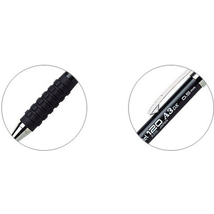 Карандаш автоматический "Pentel 120 A3", 0.9 мм, c ластиком - 2