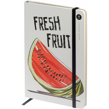Блокнот "Megapolis Journal. Fresh & Fruity", A5, 100 листов, клетка, белый