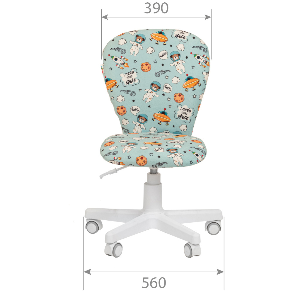 Кресло для детей "Chairman Kids 105" Space, ткань - 4