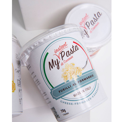 Паста фузилли "My instant pasta" со вкусом сыра, 70 г - 4