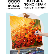 Картина по номерам "Маковое поле"