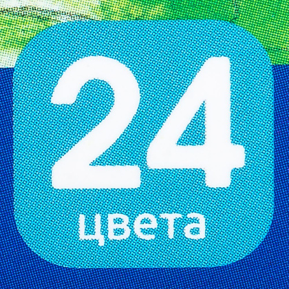 Мелки восковые "Классические", 24 цвета, ассорти - 3