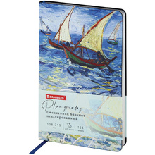 Ежедневник недатированный "Van Gogh", А5, 136 страниц, синий