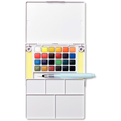 Краски акварельные "Koi Water Colors", 24 цвета - 4