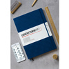 Блокнот "Leuchtturm1917. Master Slim", А4+, 61 лист, клетка, красный портвейн - 3