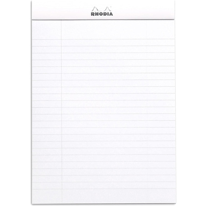 Блокнот "Rhodia", А6, 80 листов, линейка, белый - 2