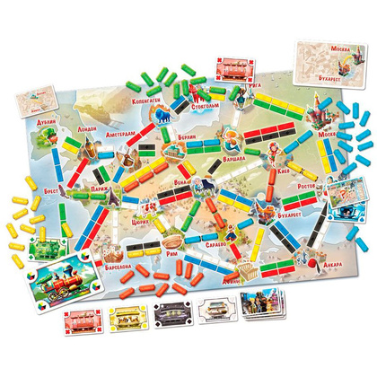 Игра настольная "Ticket to Ride Junior: Европа" - 7