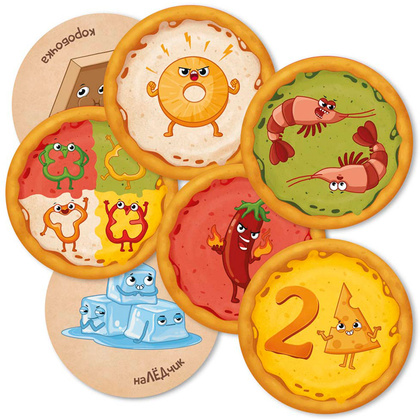 Игра настольная "Una pizza" - 2