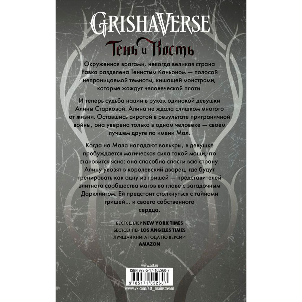 Книга "Тень и кость", Бардуго Л. - 9