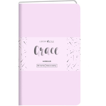 Книга записная "Grace. Фарфоровый", А5, 80 страниц, клетка, розовый