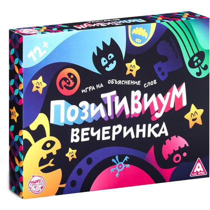 Игра настольная "Позитивиум. Вечеринка 12+"