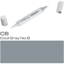 Маркер перманентный "Copic Sketch", C-6 холодный серый №6
