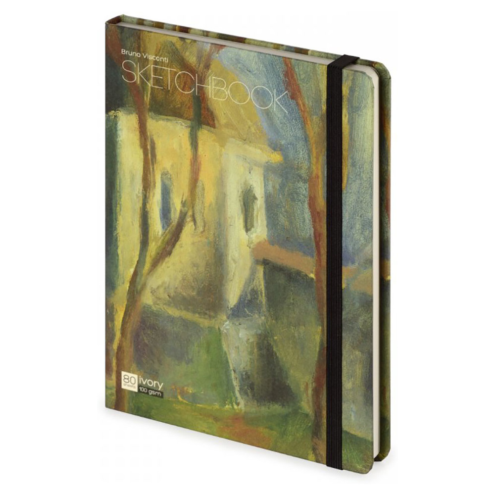 Скетчбук "Bruno Visconti", 17.9x25 см, 100 г/м2, 80 листов, ассорти - 10